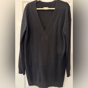 Lovers + Friends Charcoal V-Neck Sweater